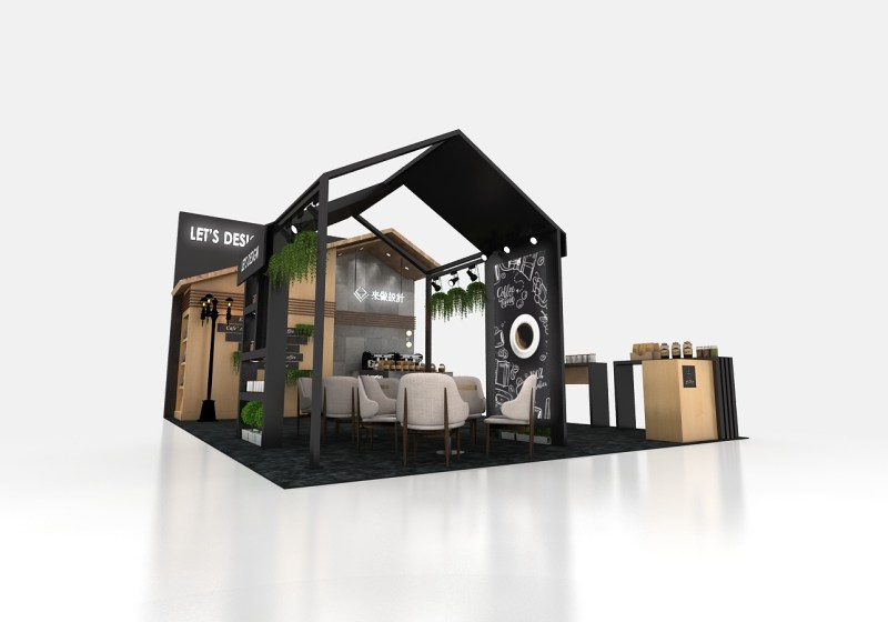 咖啡展攤位設計