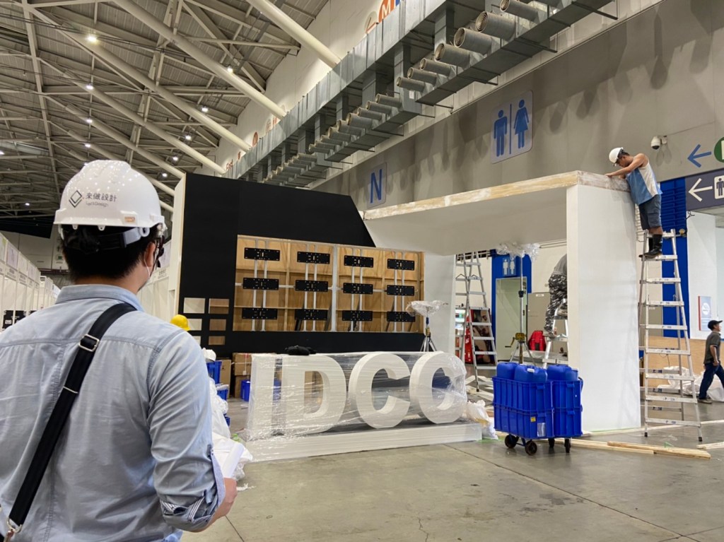 展場設計 攤位設計 展場攤位設計 木作造型設計 電視牆 紡織展 商展攤位設計 商展展場設計