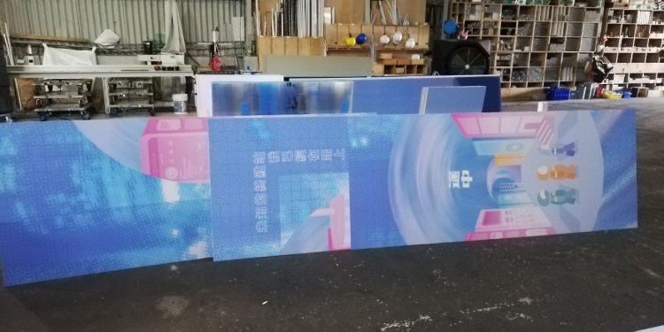 畢業展設計 組合櫃 展示櫃 學生展 組裝 輸出