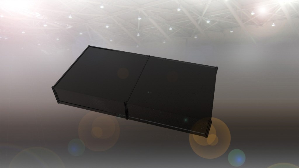 畢業展設計 展區規劃 3D效果示意圖