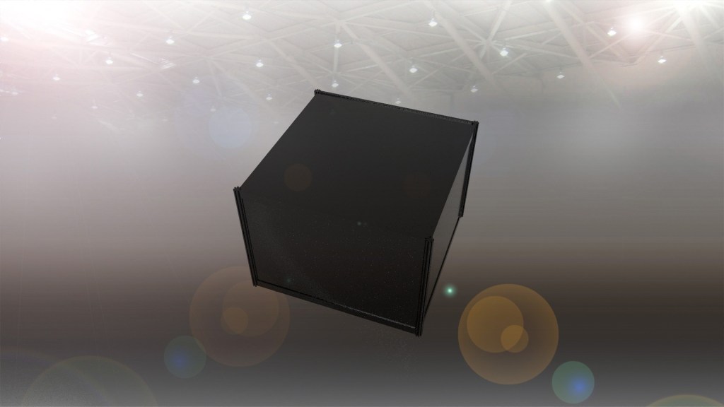 畢業展設計 展區規劃 3D效果示意圖