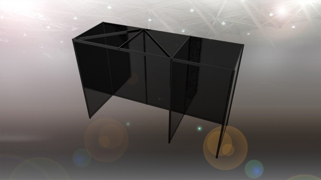 畢業展設計 展區規劃 3D效果示意圖