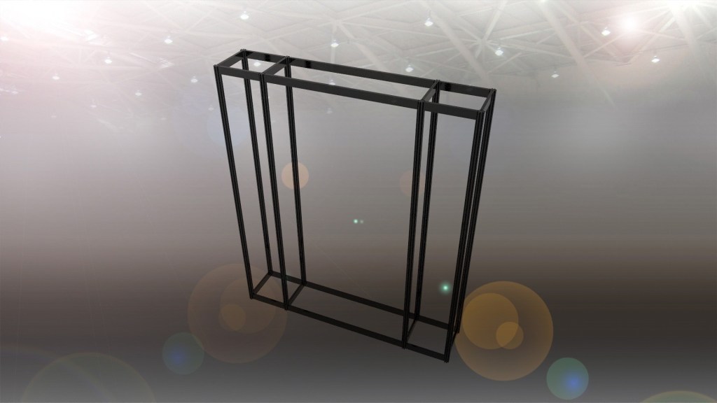 畢業展設計 展區規劃 3D效果示意圖