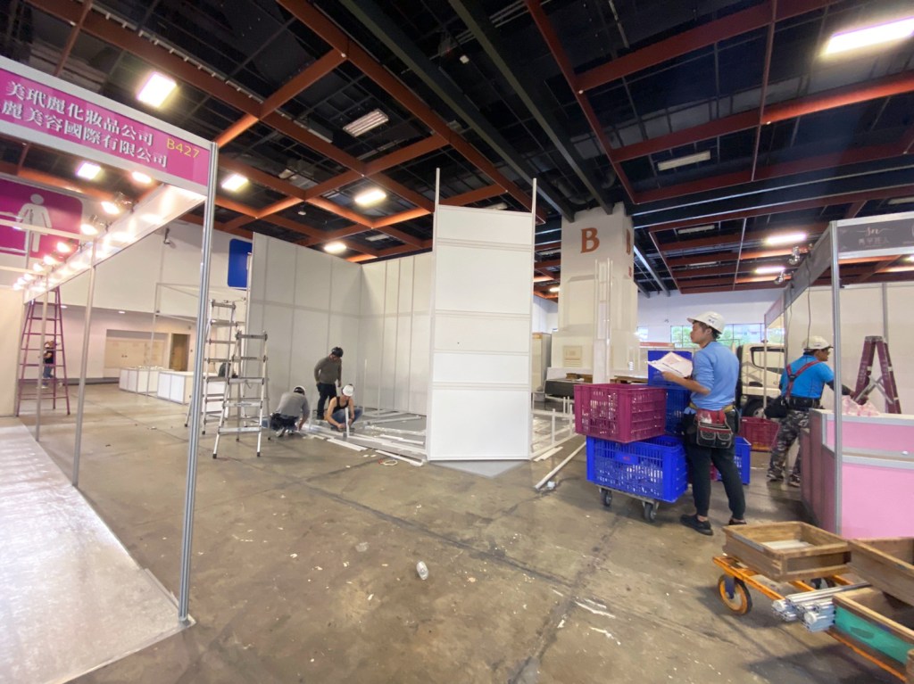 展場攤位設計 進場施工 組合結構