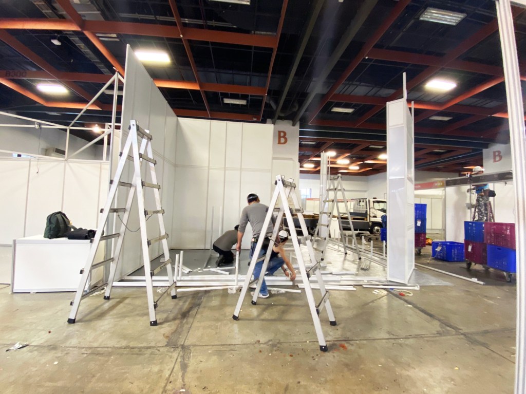 展場攤位設計 進場施工 組合結構