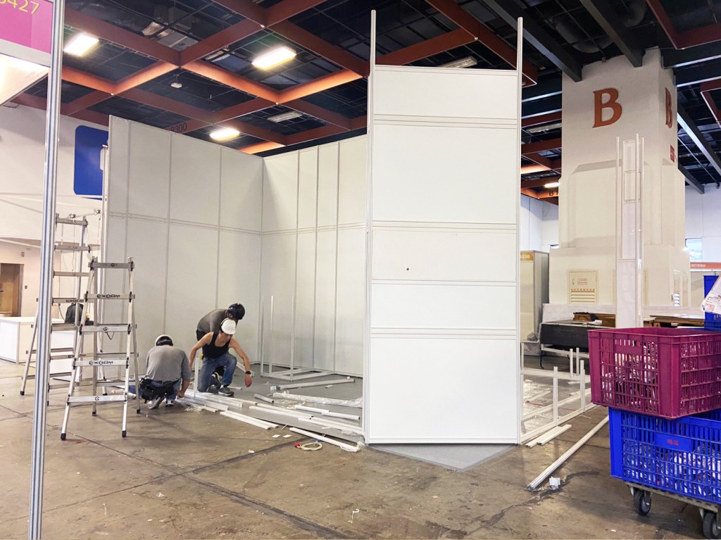 展場攤位設計 進場施工 組合結構