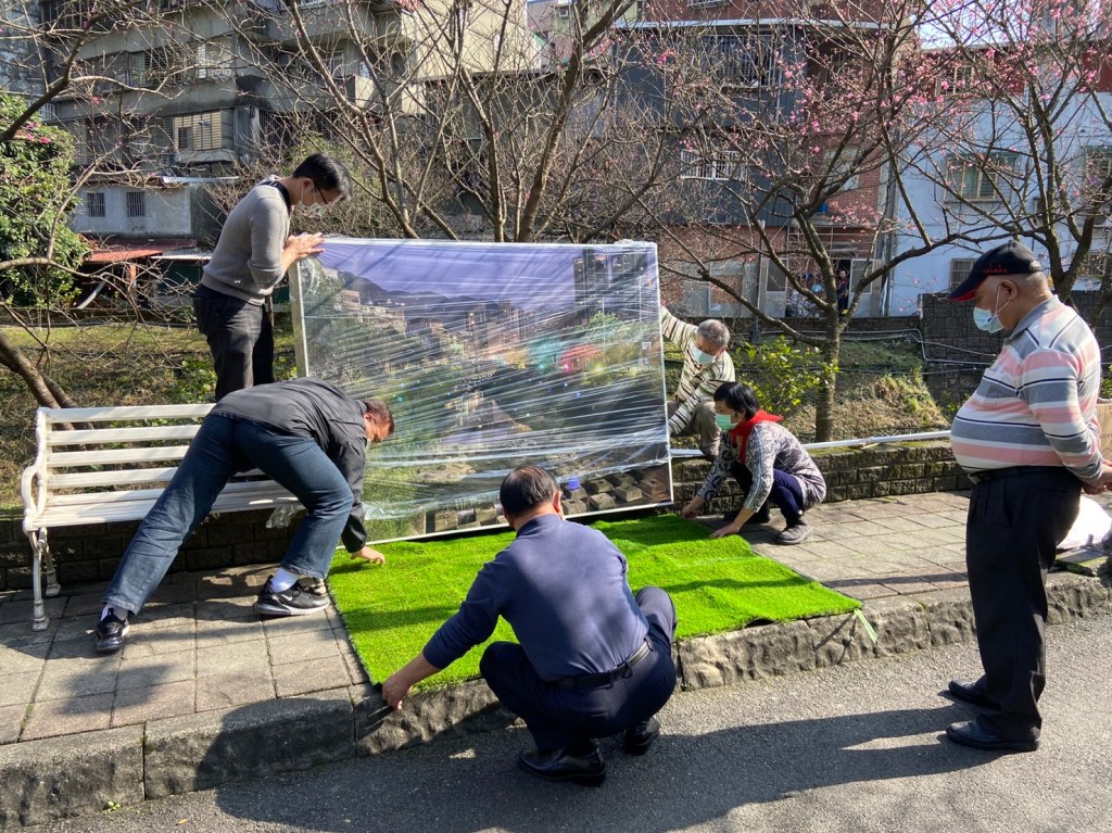 戶外展覽 汐止櫻花季進場