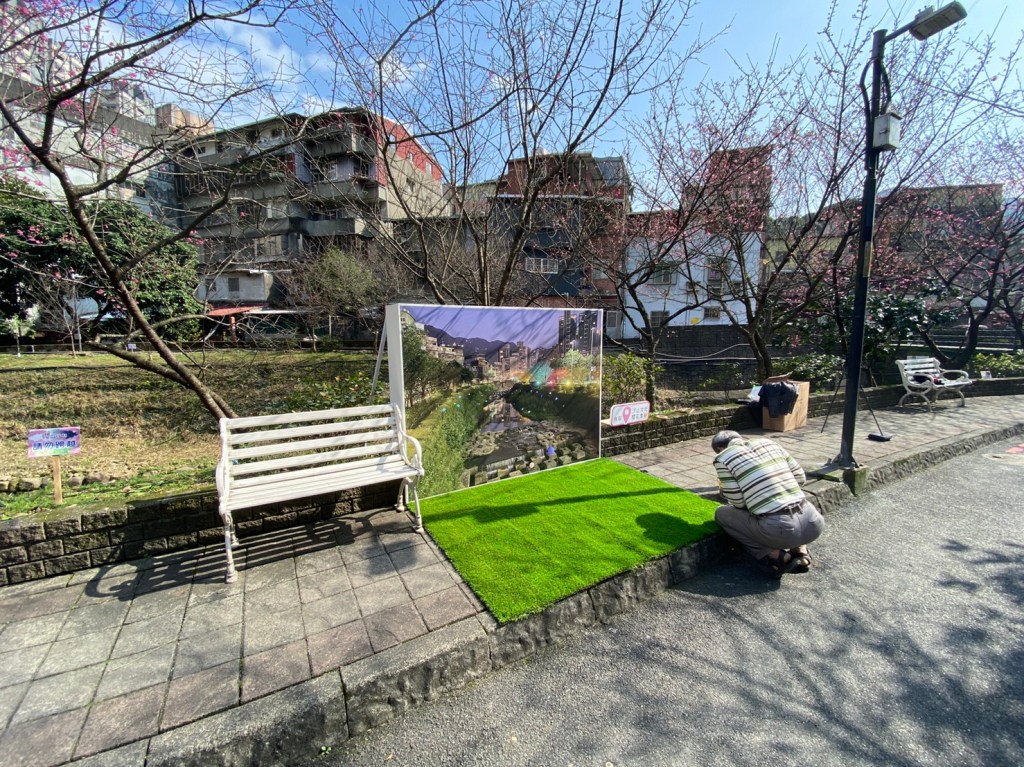 戶外展覽 汐止櫻花季進場