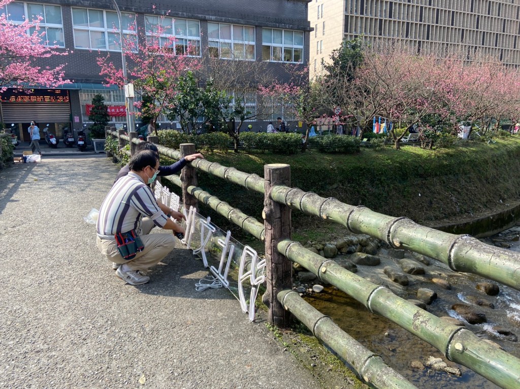 戶外展覽 汐止櫻花季進場