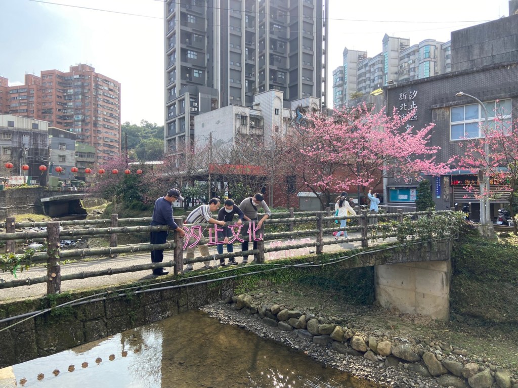 戶外展覽 汐止櫻花季進場