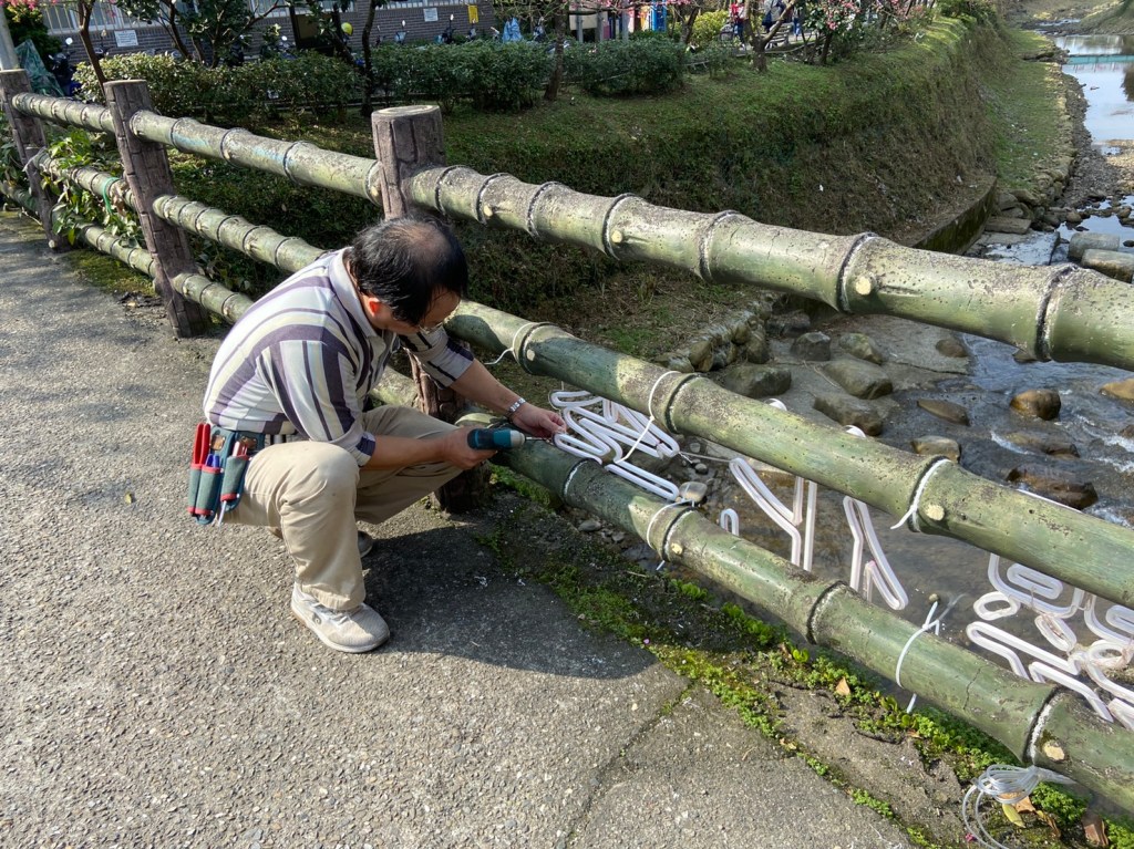 戶外展覽 汐止櫻花季進場