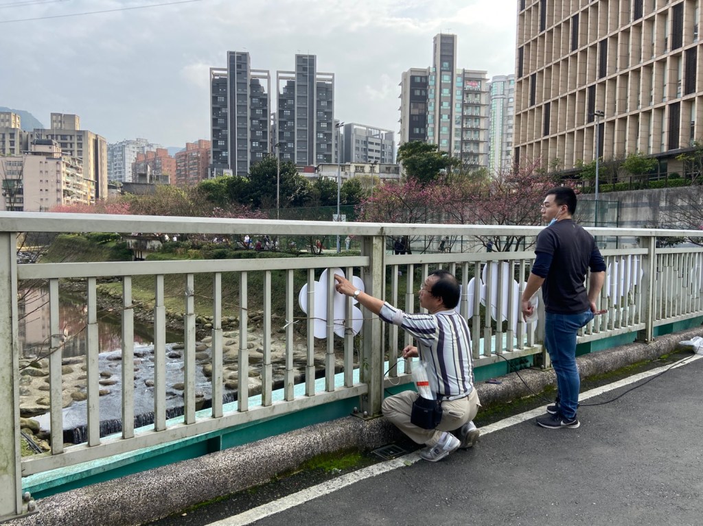 戶外展覽 汐止櫻花季進場