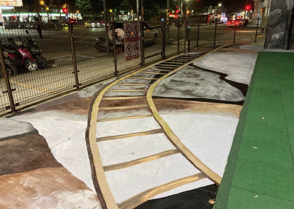 空間彩繪 地坪繪製