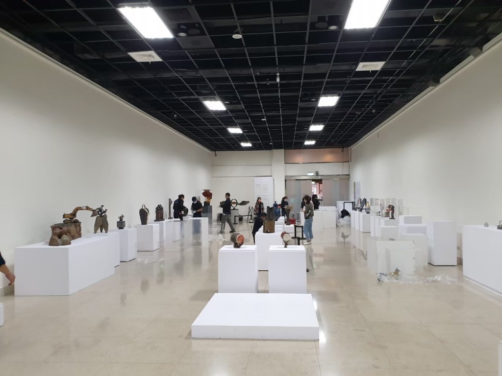 藝術展覽 工藝之華 新北市臺灣工藝之家聯展 進場佈展