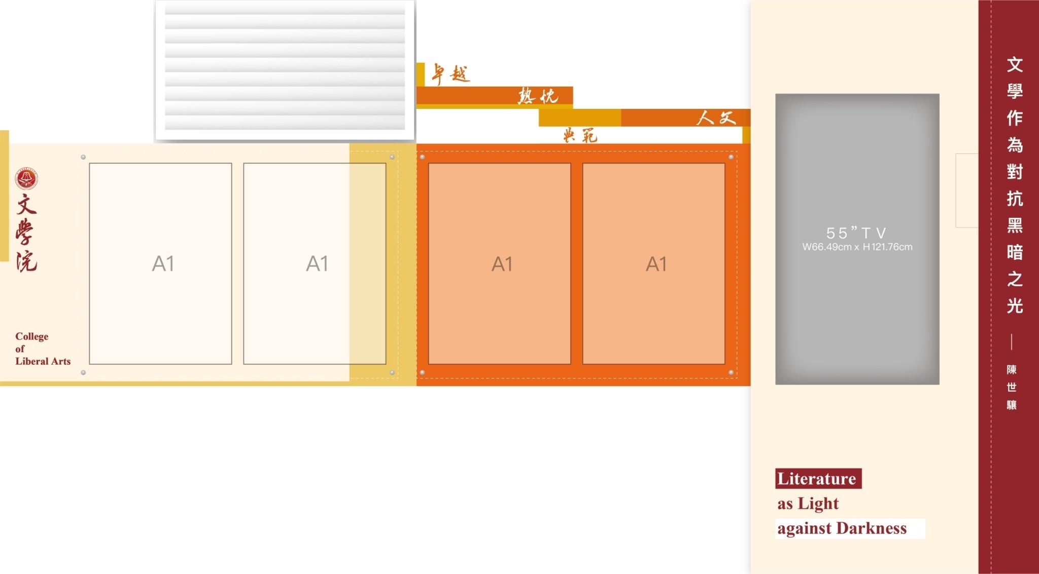 公布欄 / 螢幕資訊牆面