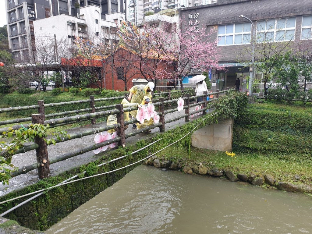 來做設計 戶外展覽 汐止櫻花季進場