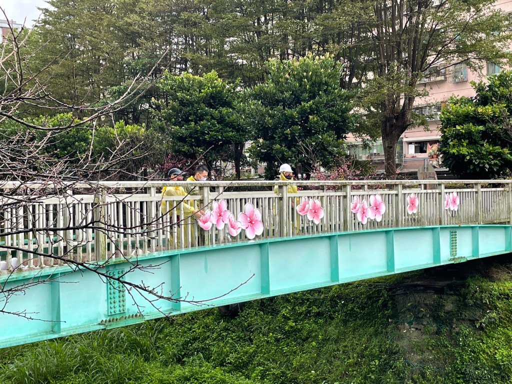 來做設計 戶外展覽 汐止櫻花季進場