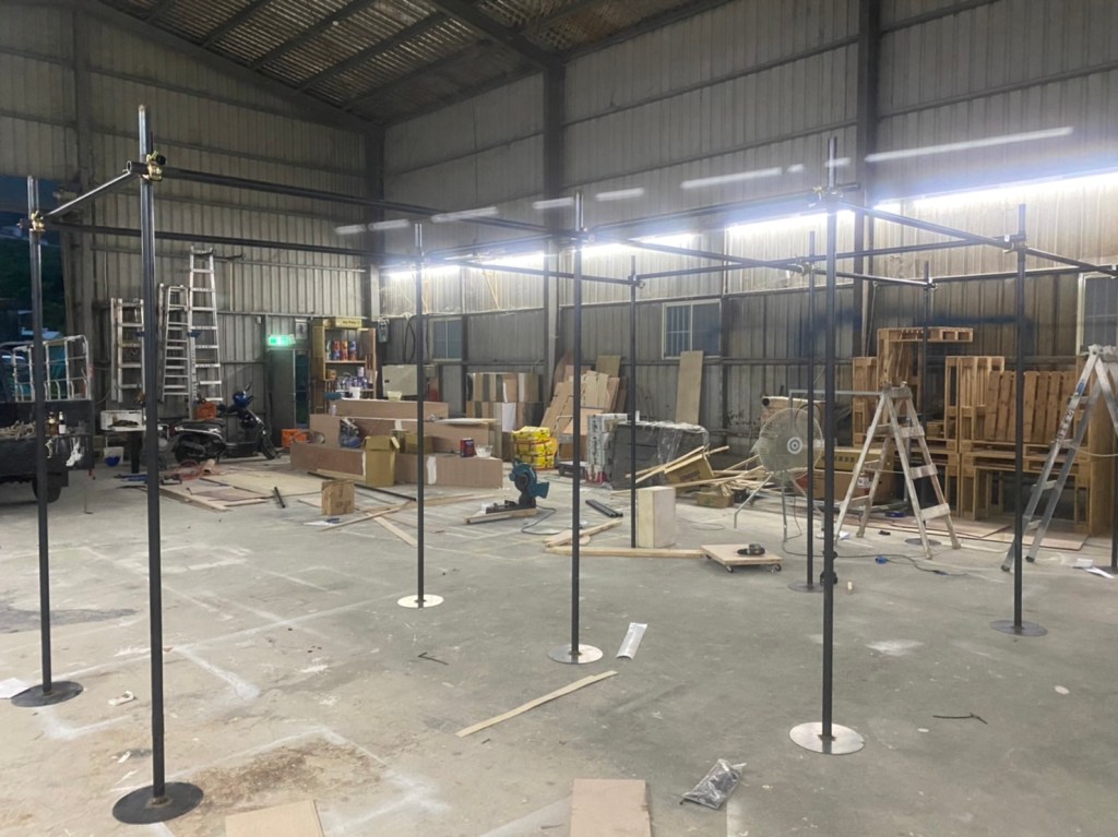 畢業展規劃，校內展規劃，形象設計，形象規劃，鋼管架結構