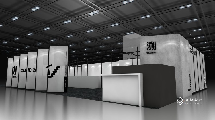 新一代設計展，展區規劃，平面配置圖，3D示意圖，畢業展，校外展