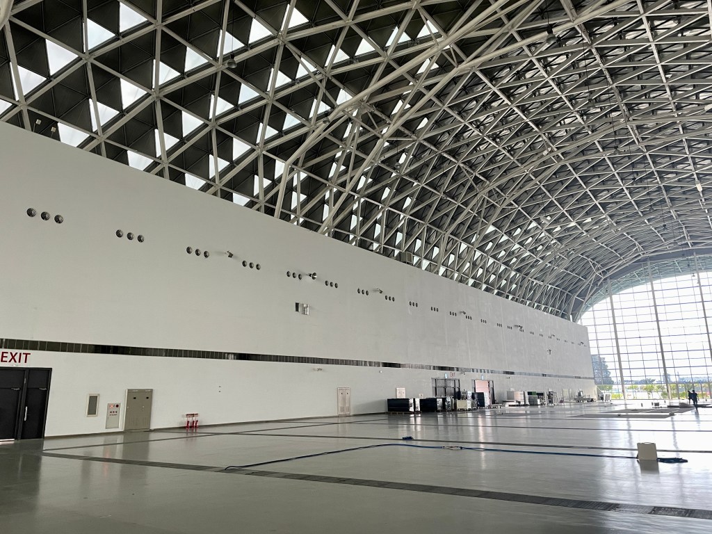 放視大賞，高雄展覽館南館 現場場勘