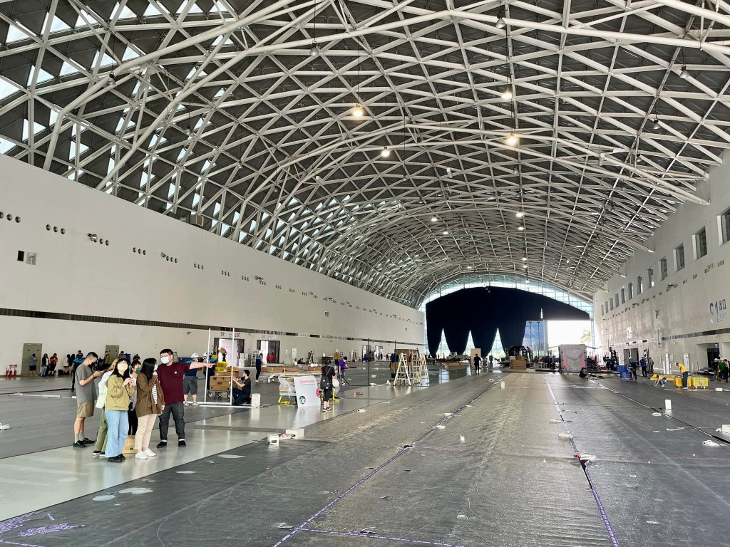 放視大賞，畢業展規劃，校外展規劃，進場施工