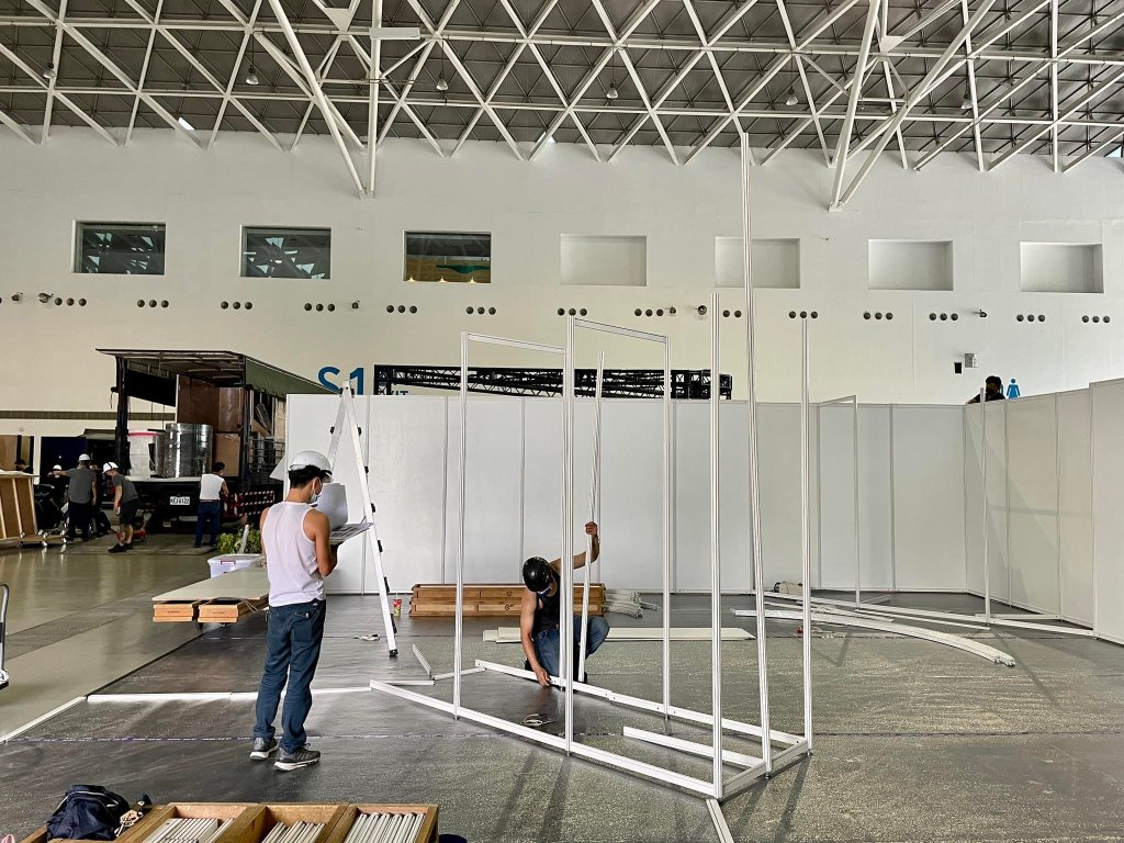 放視大賞，畢業展規劃，校外展規劃，進場施工