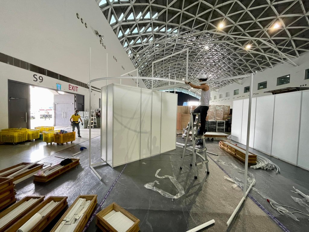 放視大賞，畢業展規劃，校外展規劃，進場施工