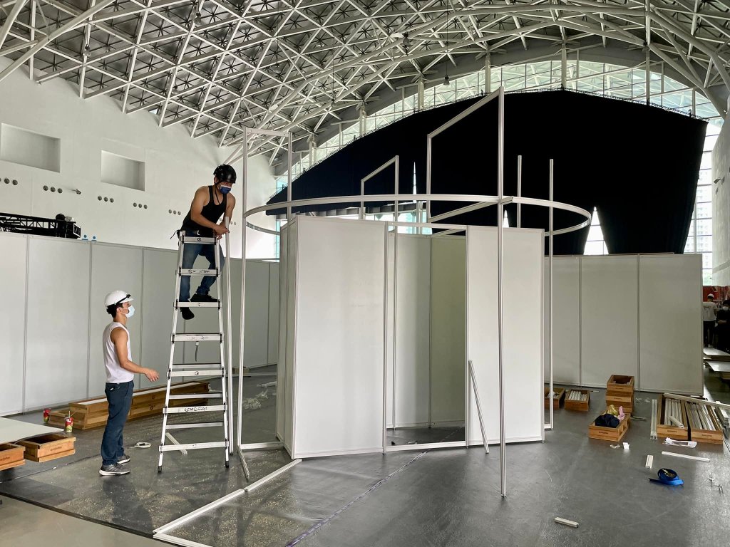 放視大賞，畢業展規劃，校外展規劃，進場施工