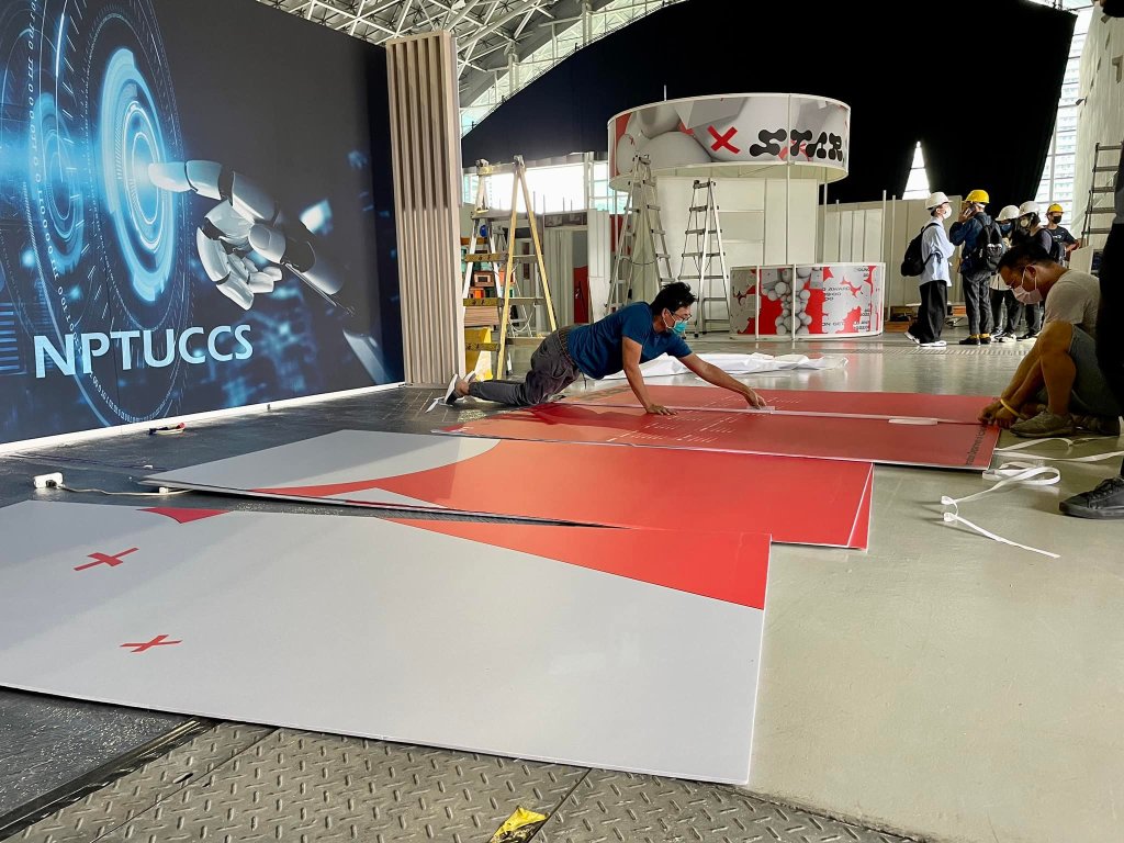 放視大賞，畢業展規劃，校外展規劃，進場施工