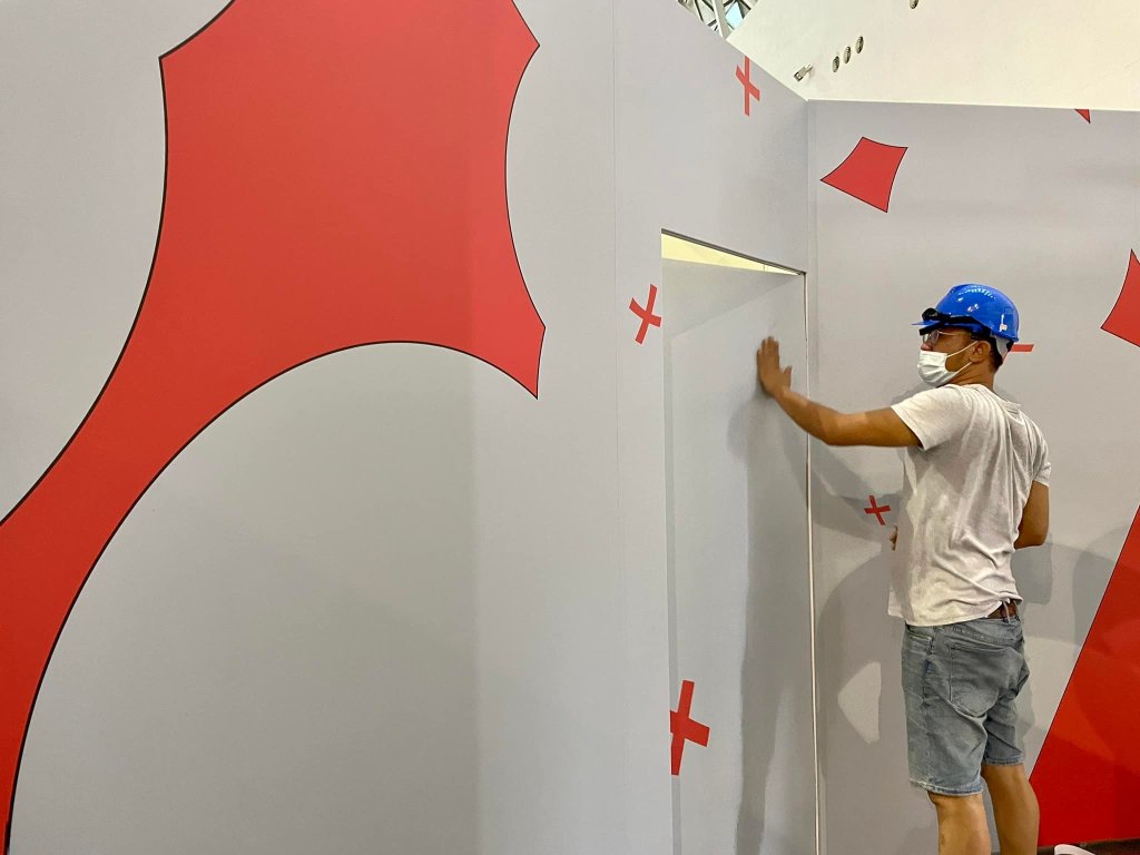 放視大賞，畢業展規劃，校外展規劃，進場施工