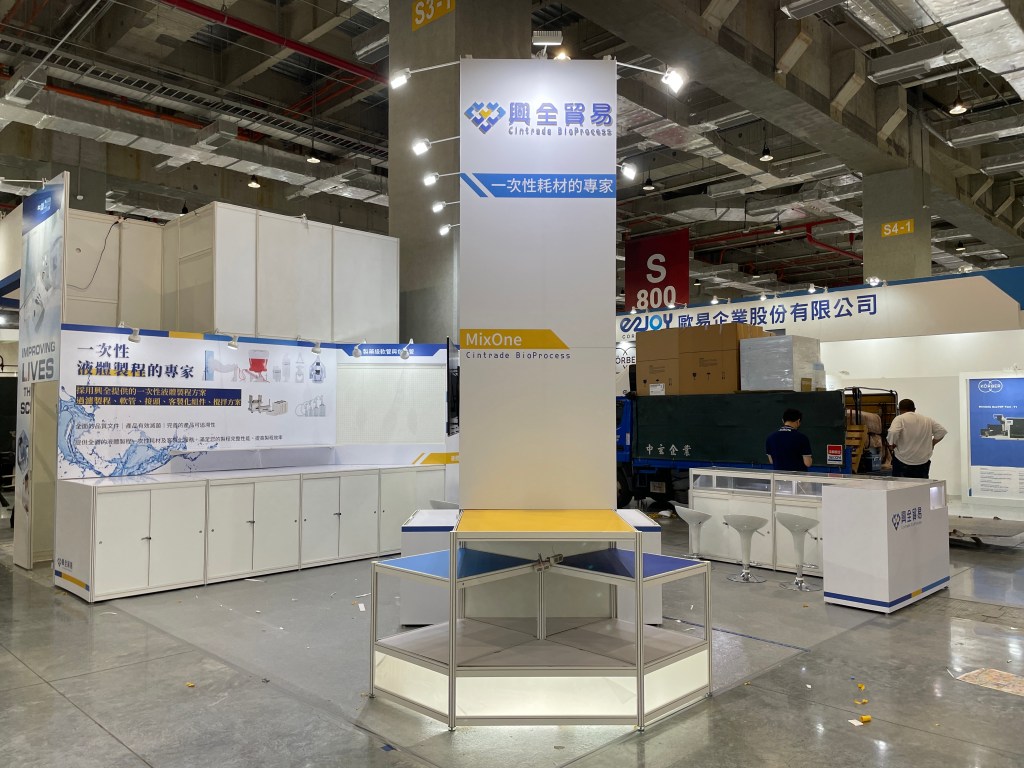 攤位進場完工照