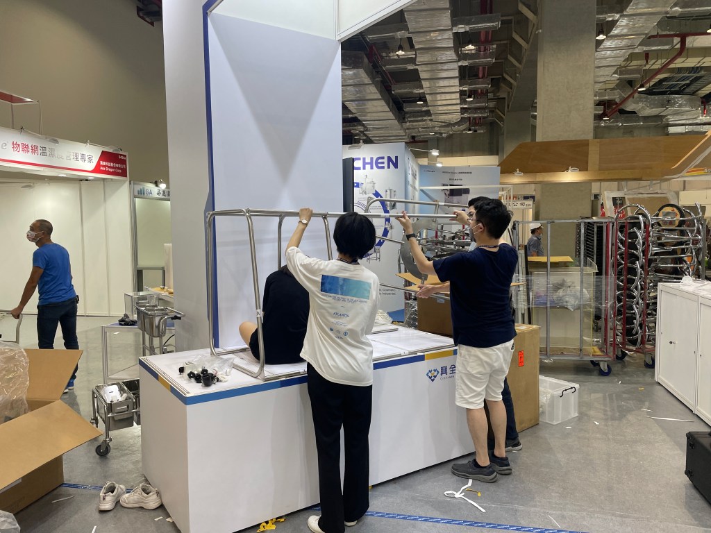 客戶進場佈展-來做設計側拍紀錄