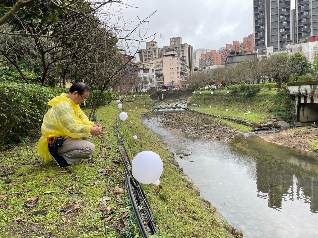 戶外展覽 汐止櫻花季進場Day 2 球燈進場