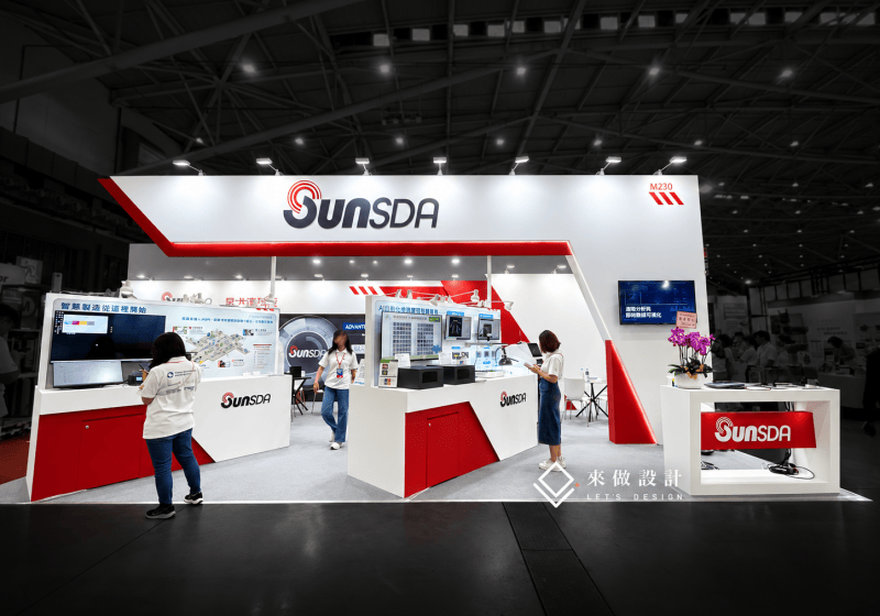 台北國際自動化工業大展｜昇士達科技展場攤位設計