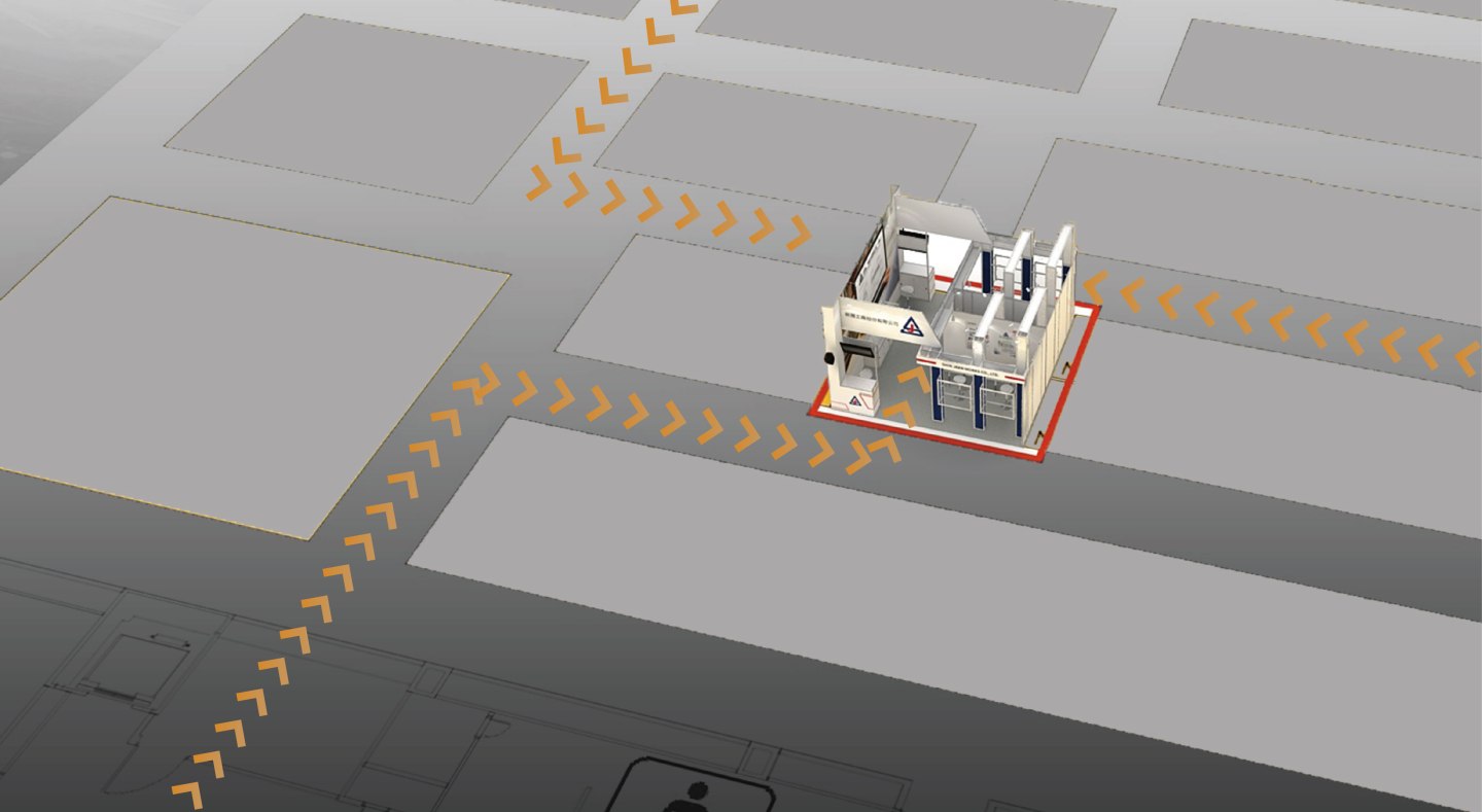 展場動線、攤位動線、導流設計、客流動線、觀展動線、展位路線規劃、展場導視、Wayfinding、入口設計、服務台動線、展示區規劃、洽談區動線、停留點設計、拍照點設計、體驗中島（Demo Bar）、中心島設計、走道淨寬、視線引導、燈光導引、熱點佈局、投報率、轉換率、一次過件、館方規範、消防動線、疏散通道、工作電源、耐燃材、不可釘打展場動線 規劃 SOP 展場動線 常見錯誤 / 避坑清單 小攤位 動線 怎麼規劃 一面開 攤位 動線（ㄇ字型） 兩面開 轉角 攤位 動線（環狀 / L 型） 三面開 半島 攤位 動線（環狀＋中心亮點） 四面開 島型 攤位 動線（360°＋體驗中島） 對面開 穿越式 動線（單向導覽＋終點收單） 展場 入口 設計 與 導視 服務台 動線 位置 最佳化 展示區 節奏 留白 設計 洽談區 隱私 降噪 與 設備 動線 熱點圖 / 進站率 / 停留時間 展會 動線 模擬（高峰時段） 消防動線 規範 與 一次過件 工作電源 開孔 走線 規劃 動線＋面開 搭配 指南 預算有限 動線 提效 作法 關稅上調 景氣轉弱 預算控管 動線方案 展會 KPI：導流 → 體驗 → 坐談 → 成交